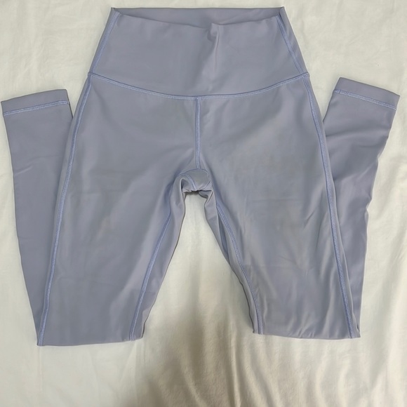 lululemon athletica Pants - Lululemon wunder under high rise right 28” full-on luxtreme. Color pastel blue